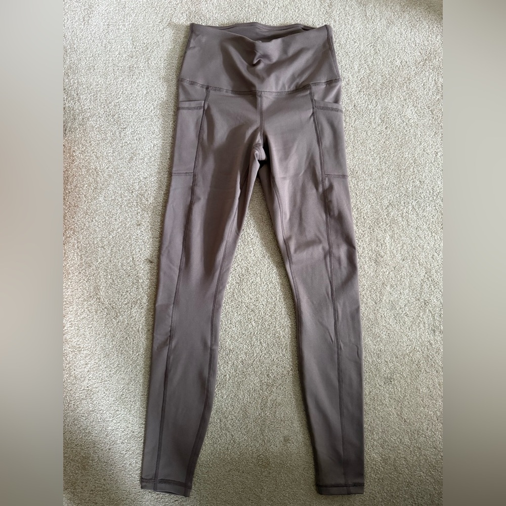 90 Degree By Reflex Taupe Leggings